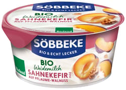 Söbbeke BIO Sahnekefir mild auf Pflaume-Walnuss 10%