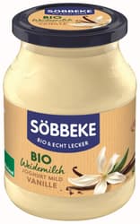 Söbbeke BIO Joghurt mild Vanille 3,8%