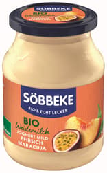 Söbbeke BIO PUR Joghurt mild Pfirsich-Maracuja 3,8%