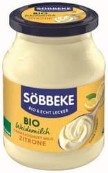 Söbbeke BIO Joghurt mild Zitrone 7,5%