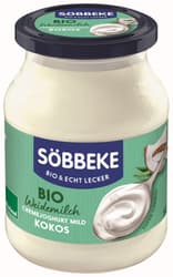 Söbbeke ORGANIC yogurt mild coconut 7.5%