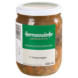 Herrmannsdorfer BIO Linsensuppe