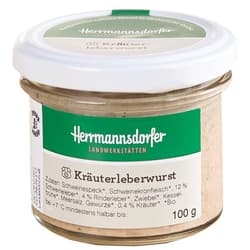 Herrmannsdorfer BIO Kräuterleberwurst