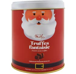 Chocolat Mathez Schokotrüffel Natur Weihnachtsmann