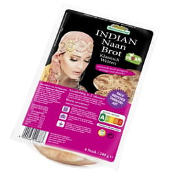 Mestemacher Indian Naan Brot Klassisch Weizen