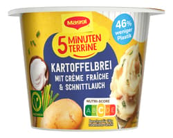 MAGGI 5 minute terrine mashed potatoes with crème fraiche