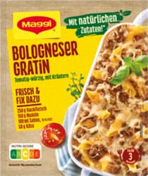 MAGGI Fix for Bolognese gratin