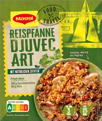 MAGGI Food Travel Rice Pan Djuvec Style