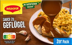 MAGGI Sauce zu Geflügel
