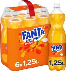 Fanta Zero Sugar Orange 4x1.5l (ONE WAY)