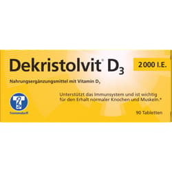 DEKRISTOLVIT D3 2000 I.E. Tabletten