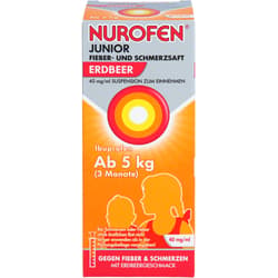 NUROFEN Junior Fieber-u.Schmerzsaft Erdbe.40 mg/ml