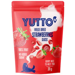 Yutto gefriergetrocknete Erdbeeren