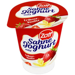 Zott Cream Yogurt Strawberry Vanilla