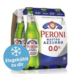 Peroni Nastro Azzurro 0.0% 6x0.33 l (reusable)