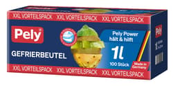 PELY® Gefrierbeutel, 1 Liter, 100 Beutel, Vorteilspack