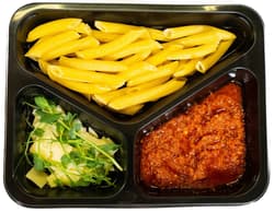 Penne with sun-dried tomato pesto