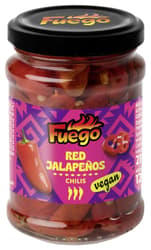 Fuego Red Jalapeños sliced