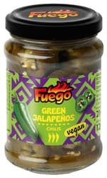 Fuego Green Jalapeños sliced