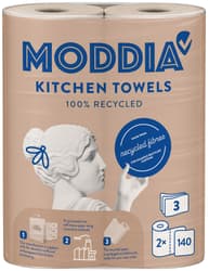 Moddia Recycling Küchenrollen 3-lagig