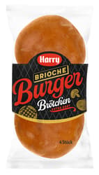 Harry Brioche Burger Brötchen 4er