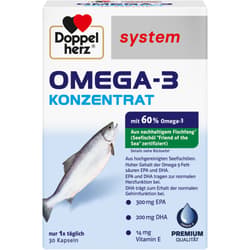 DOPPELHERZ Omega-3 Concentrate System Capsules