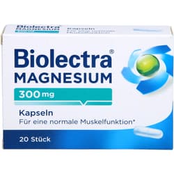 BIOLECTRA Magnesium 300 mg Kapseln