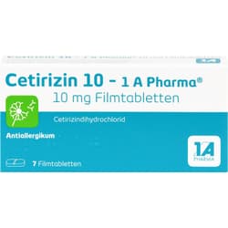 CETIRIZIN 10-1A Pharma film-coated tablets