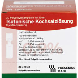 SALINE SOLUTION 0.9% Pl.Fresenius Injection Solution