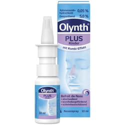 OLYNTH Plus 0.05%/5% for children nasal spray OK