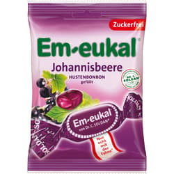 EM-EUKAL Bonbons Johannisbeere gefüllt zuckerfei
