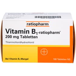 VITAMIN B1-RATIOPHARM 200 mg Tabletten