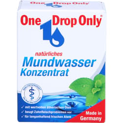 ONE DROP Only natural mouthwash concentrate