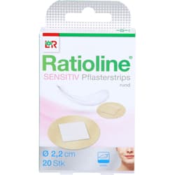 RATIOLINE sensitive plaster strips round