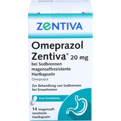 OMEPRAZOL Zentiva 20 mg bei Sodbrennen