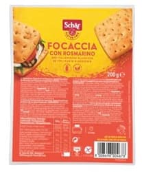 Schär Focaccia mit Rosmarin glutenfrei
