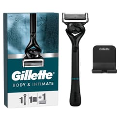 Gillette Body & Intimate Rasierer, Körperrasierer & Intimrasierer für Männer