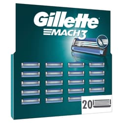 Gillette Mach3 Standard Rasierer Ersatzklingen für Männer