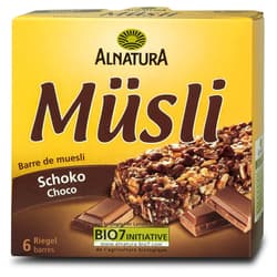 Alnatura Organic Muesli Bar Chocolate