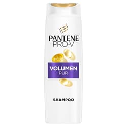 Pantene Pro-V Pure Volume Shampoo for fine, flat hair. Gently cleanses. Protects hair bonds. Silicone-free. Active Nutri-Plex