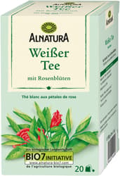 Alnatura ORGANIC White Tea with Rose Petals