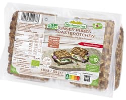 Mestemacher Bio Unser pures Toastbrötchen