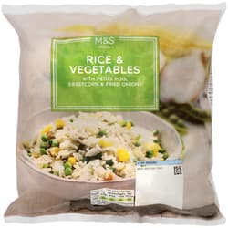 Marks & Spencer Rice & Vegetables
