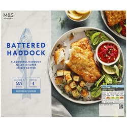 Marks & Spencer 4 panierte Schellfischfilets