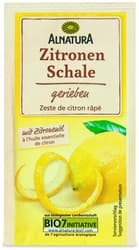 Alnatura Bio Zitronenschale, gerieben