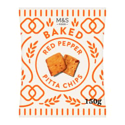 Marks & Spencer Red Pepper Pita Chips