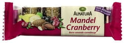 Alnatura organic almond cranberry fruit slices