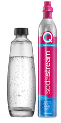 Sodastream reserve cylinder CQC 60L + glass bottle 1L