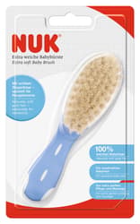 NUK extraweiche Babybürste 100% echtes Ziegenhaar