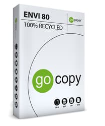 goCopy Kopierpapier envi 80g 100% Recycling weiß DIN A4 500 Blatt